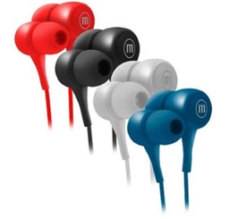 Auriculares Maxell Pop Rojo